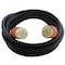 Ac Works SOOW; Cold Weather Extension Cord, 12 AWG, Indoor/Outdoor, 12/5, 1 Outlets, L21-20R, Black, Rubber L2120PR-075 - alternate 1